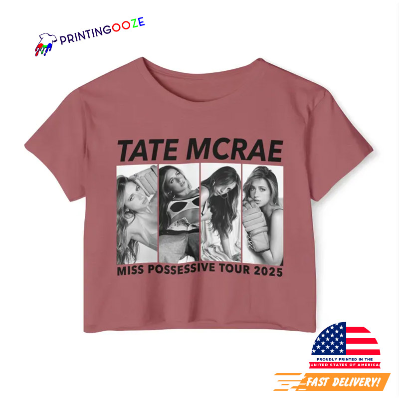 Tate Mcrae Merch Concert T-shirt Tate Mcrae Merch Concert T-shirt