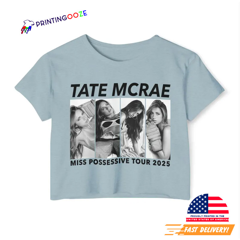 Tate Mcrae Merch Concert T-shirt Tate Mcrae Merch Concert T-shirt