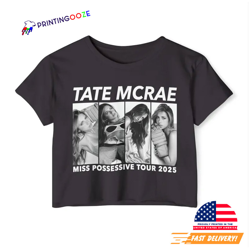 Tate Mcrae Merch Concert T-shirt Tate Mcrae Merch Concert T-shirt