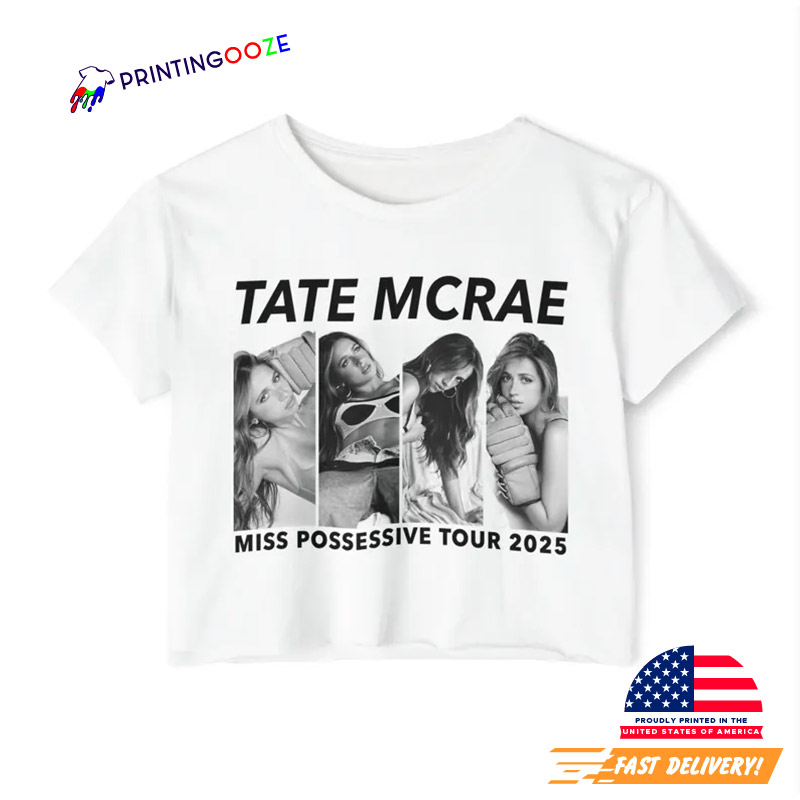 Tate Mcrae Merch Concert T-shirt Tate Mcrae Merch Concert T-shirt