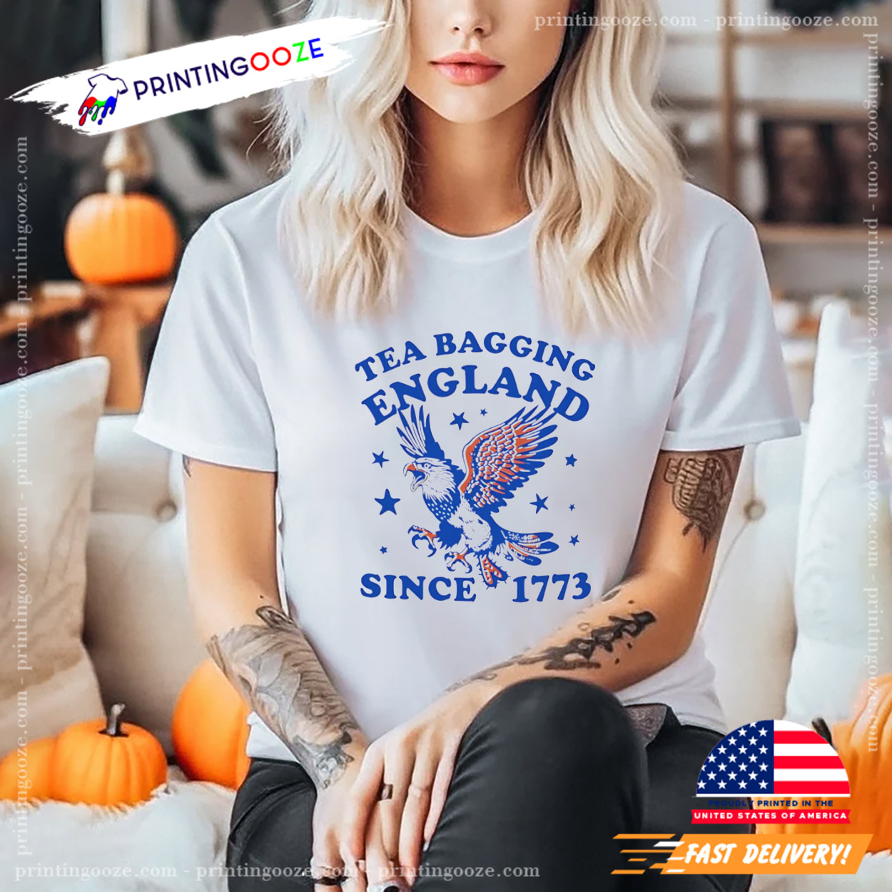 Tea Bagging England Since 1773 T-shirt Tea Bagging England Since 1773 T-shirt