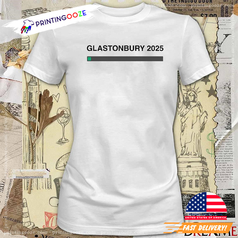The Glastonbury Festival Glastonbury 2025 T-shirt The Glastonbury Festival Glastonbury 2025 T-shirt