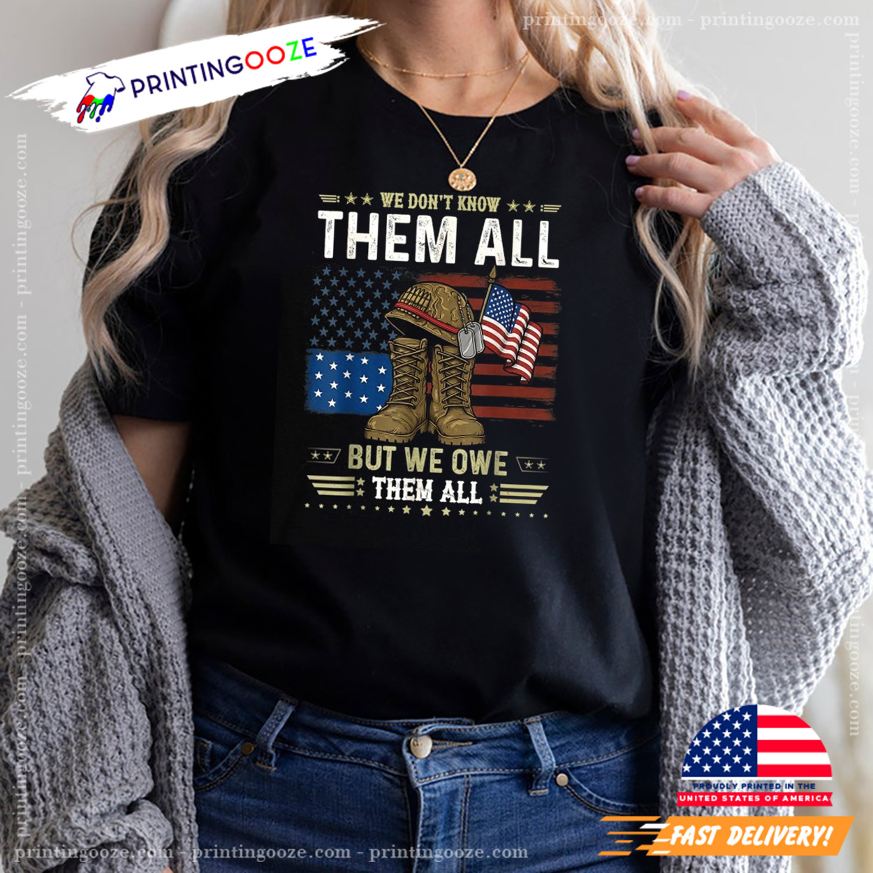 Veterans American Flag T-Shirt Veterans American Flag T-Shirt