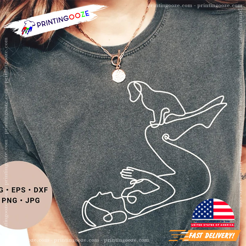 Yoga With Dog Gift for Yoga Lover T-shirt Yoga With Dog Gift for Yoga Lover T-shirt
