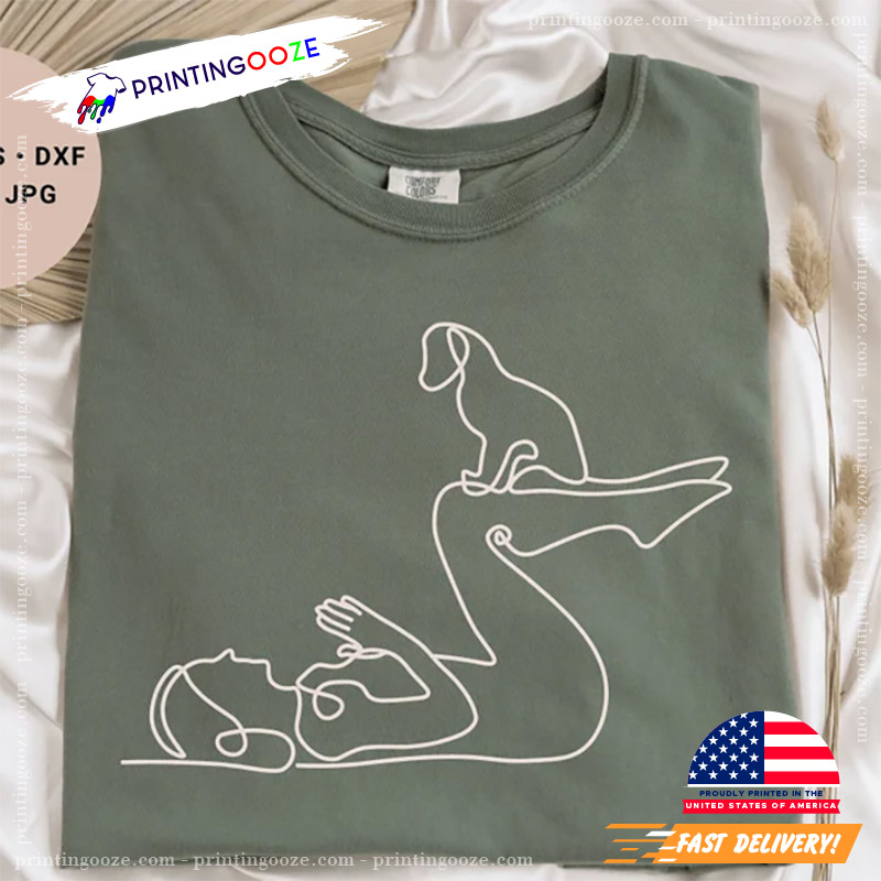 Yoga With Dog Gift for Yoga Lover T-shirt Yoga With Dog Gift for Yoga Lover T-shirt