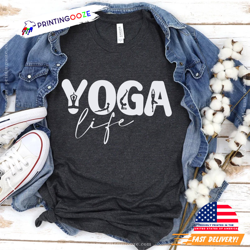 Womens Yoga Life T-shirt Womens Yoga Life T-shirt