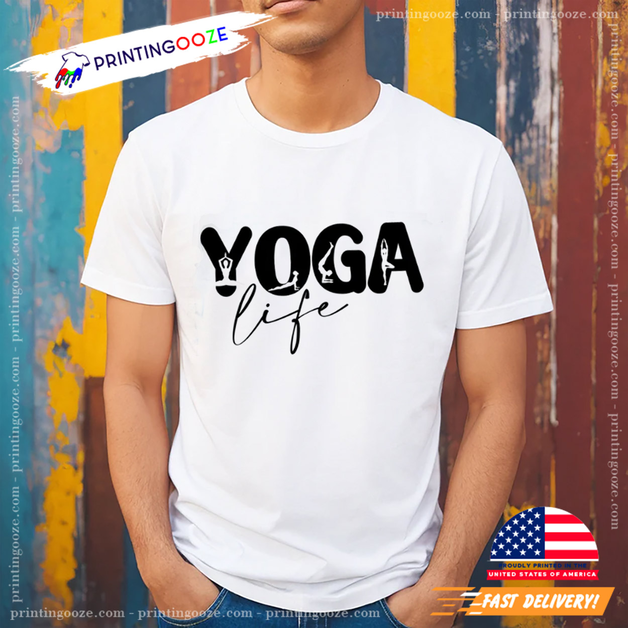 Womens Yoga Life T-shirt Womens Yoga Life T-shirt