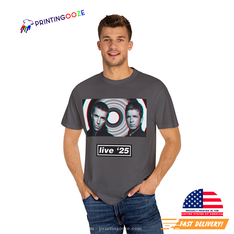 2025 Oasis World Tour Vintage Style Tee 2025 Oasis World Tour Vintage Style Tee