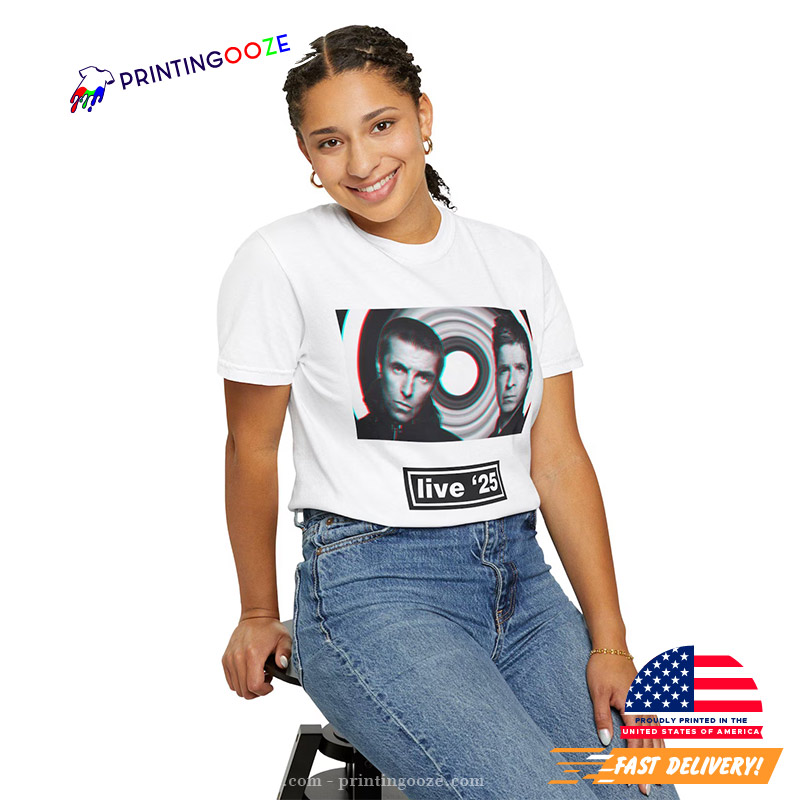 2025 Oasis World Tour Vintage Style Tee 2025 Oasis World Tour Vintage Style Tee