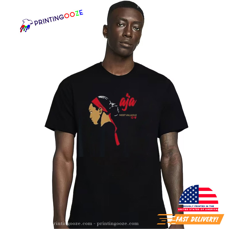 A'ja Most Valuable Las Vegas Aces WNBA Shirt A'ja Most Valuable Las Vegas Aces WNBA Shirt