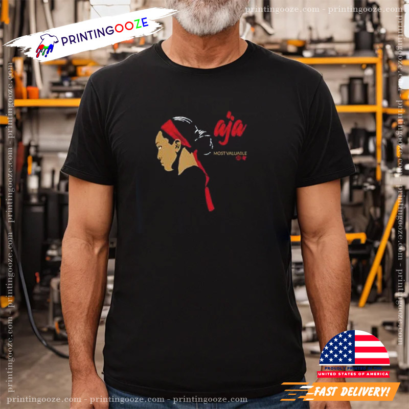 A'ja Most Valuable Las Vegas Aces WNBA Shirt A'ja Most Valuable Las Vegas Aces WNBA Shirt