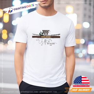 Breezy Bowl Chris Brown 20 Years XX Unisex T-shirt