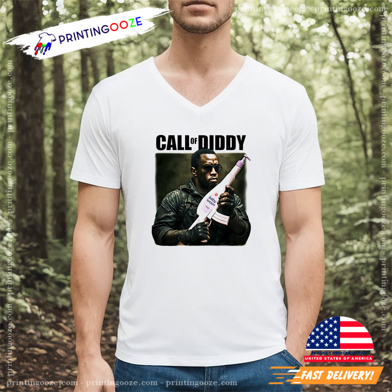 Call Of Diddy Funny Baby Oil Gun COD Shirt Call Of Diddy Funny Baby Oil Gun COD Shirt
