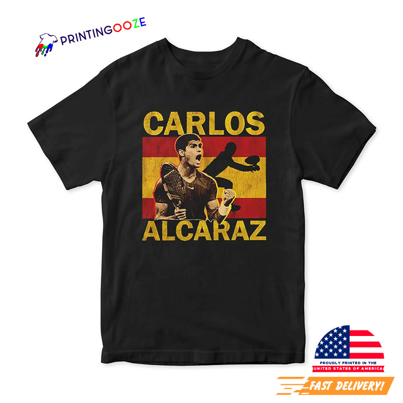 Carlos Alcaraz French Open Men's Title Champion Shirt Carlos Alcaraz French Open Men's Title Champion Shirt