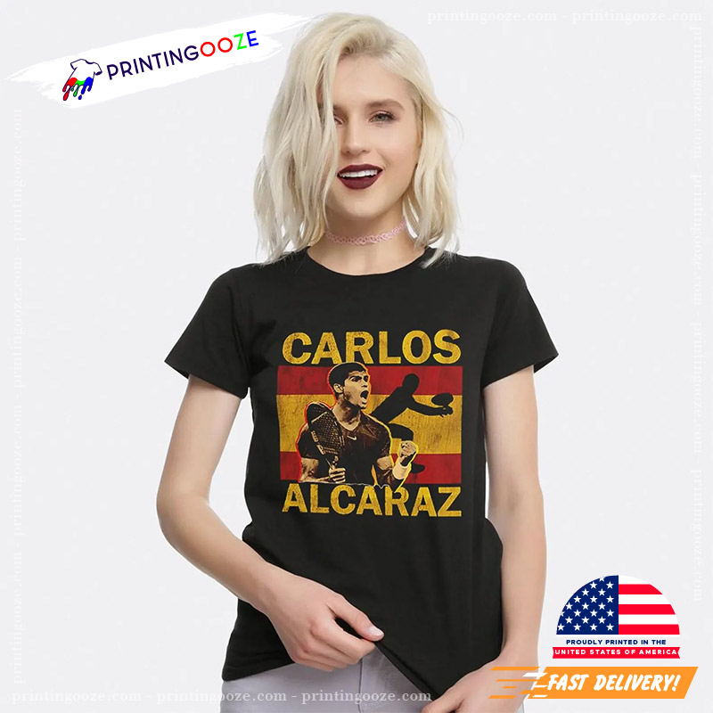 Carlos Alcaraz French Open Men's Title Champion Shirt Carlos Alcaraz French Open Men's Title Champion Shirt