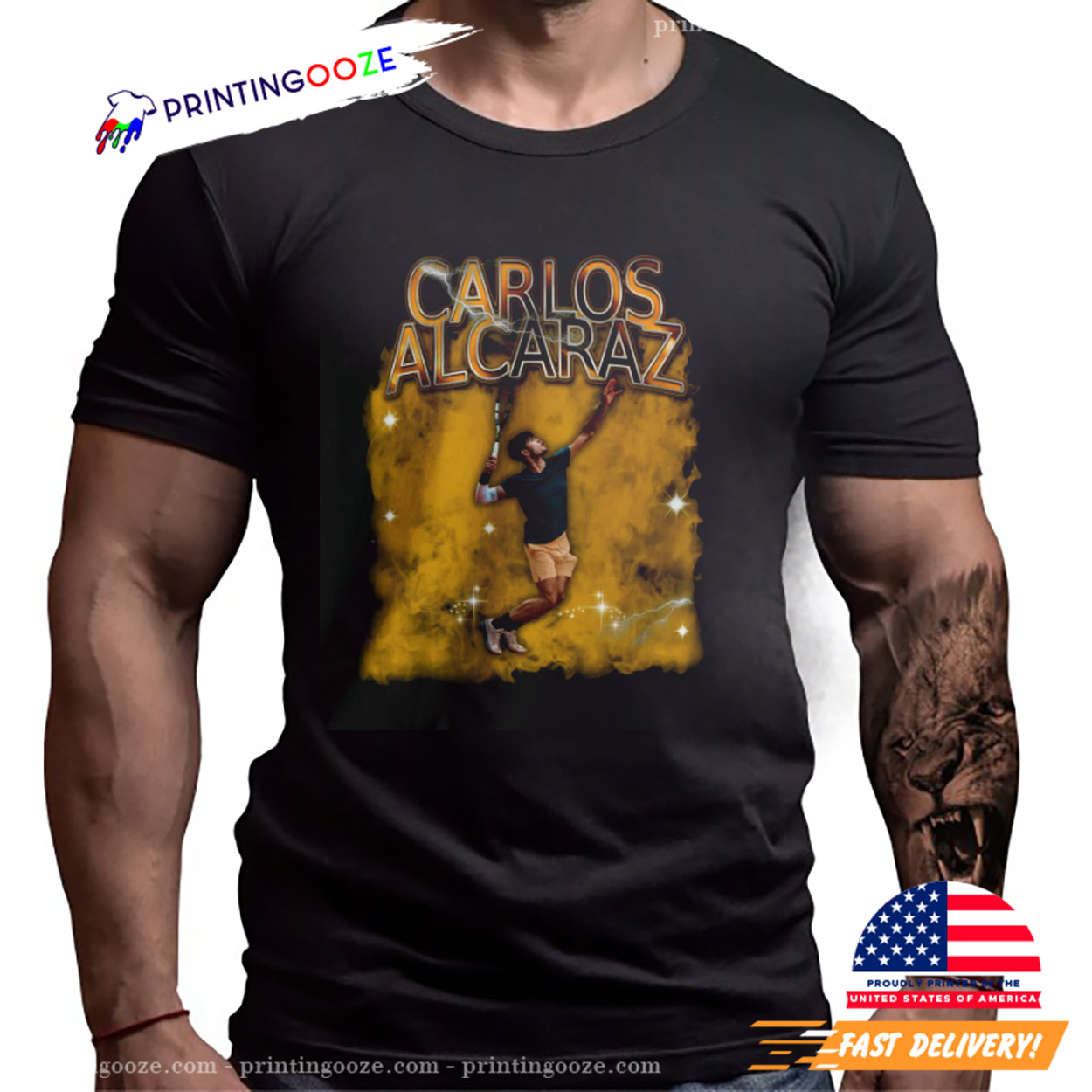 Carlos Alcaraz Turn The Tables And Become Champion Tee Carlos Alcaraz Turn The Tables And Become Champion Tee