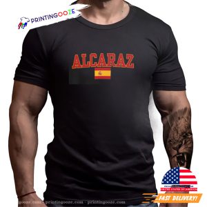 Champion Carlos Alcaraz Spain Tennis Shirt 1