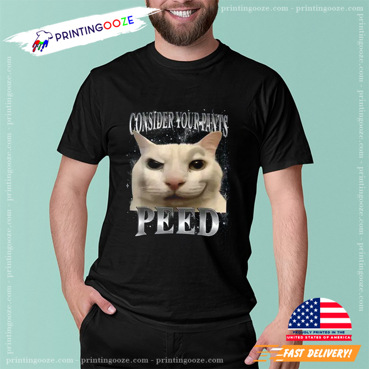 Consider Your Pants Peed Funny Cat T-shirt Consider Your Pants Peed Funny Cat T-shirt