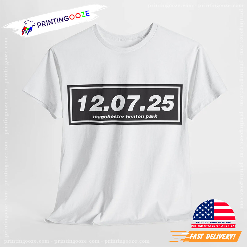 Custom Dates And Location Oasis Tour 2025 Shirt Custom Dates And Location Oasis Tour 2025 Shirt