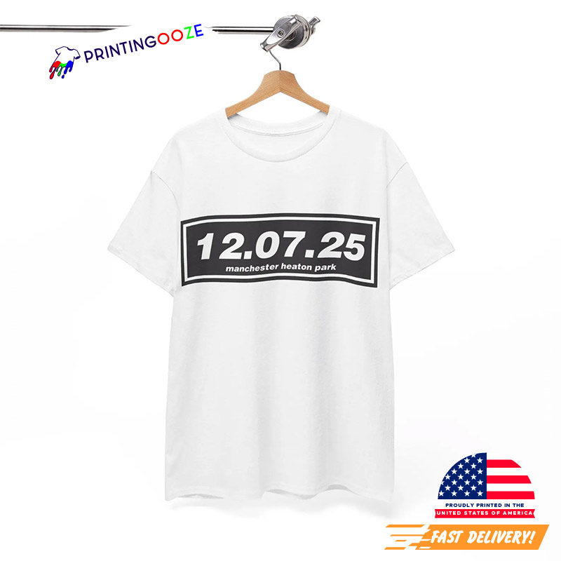 Custom Dates And Location Oasis Tour 2025 Shirt Custom Dates And Location Oasis Tour 2025 Shirt