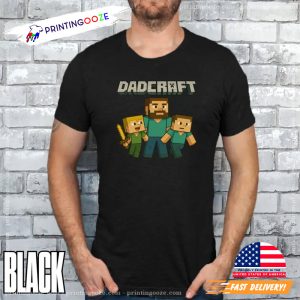 Dadcraft Funny Dad T-Shirt