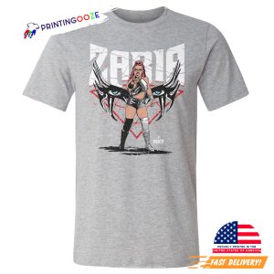 Daria Hodder Zaria Cartoon WWE Shirt 3