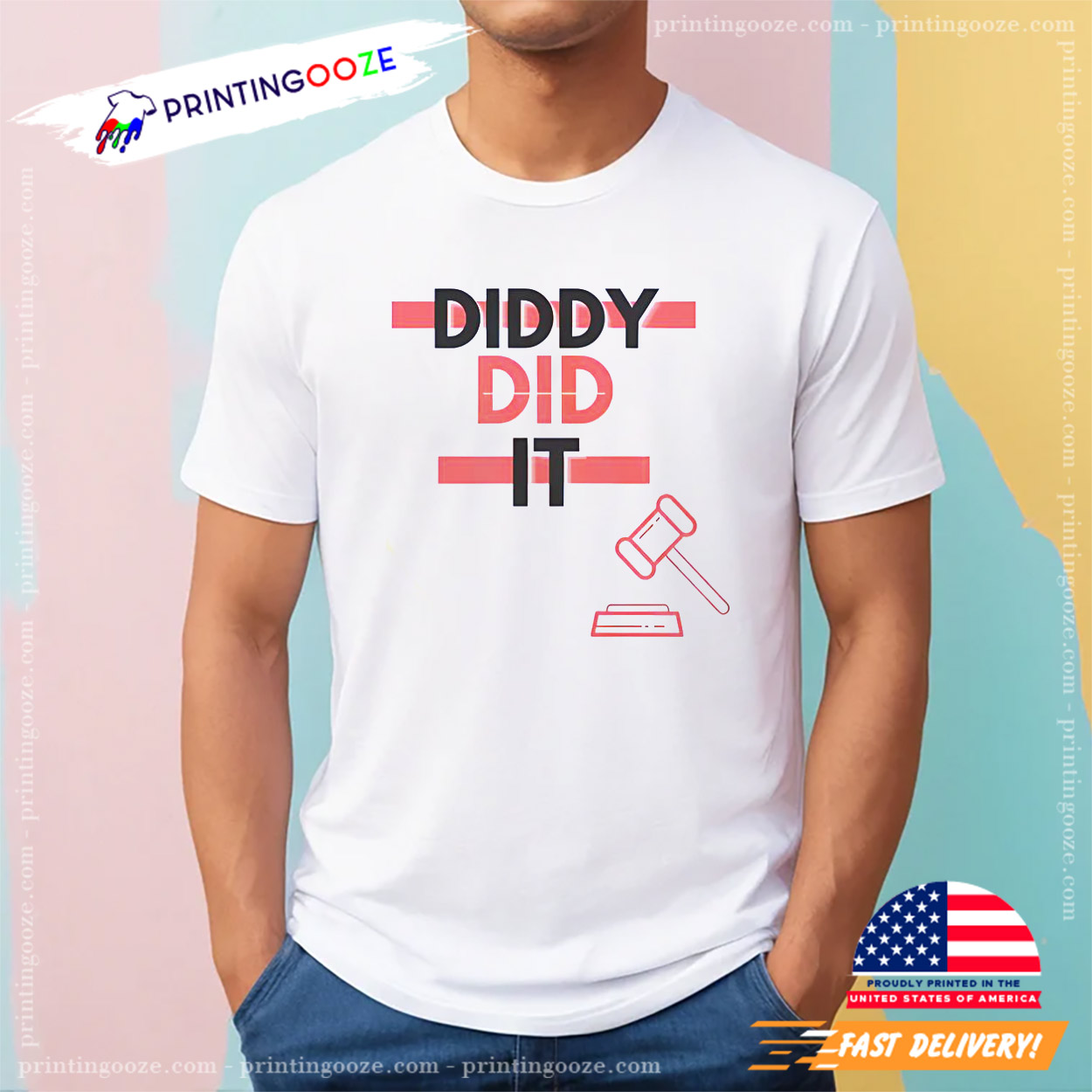 Diddy Did It White Party Shirt Diddy Did It White Party Shirt