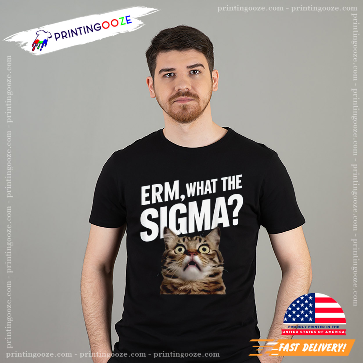 ERM, What The Sigma Cat Meme T-shirt ERM, What The Sigma Cat Meme T-shirt