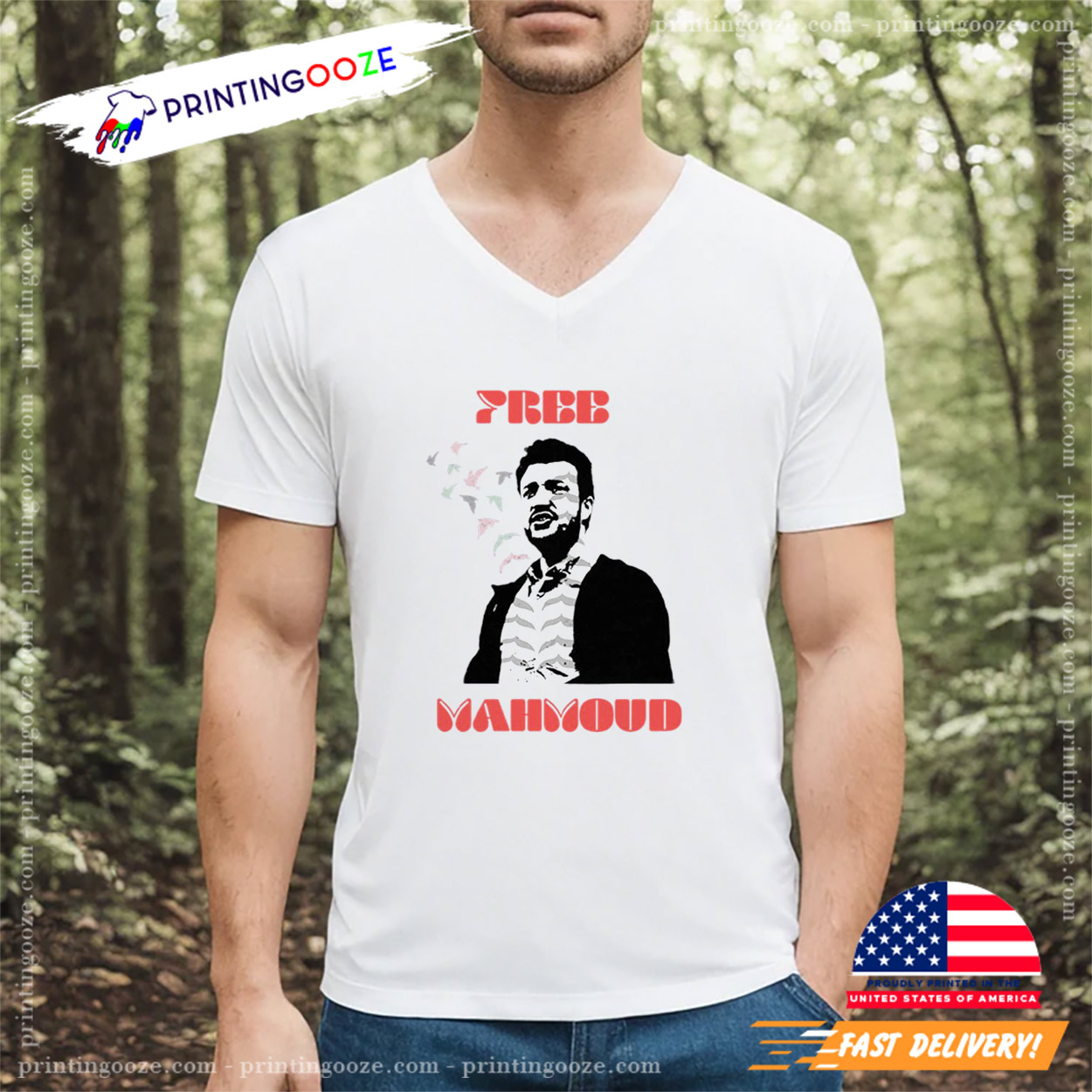 Free Mahmoud Khalil Support Social Justice And Democracy T-Shirt Free Mahmoud Khalil Support Social Justice And Democracy T-Shirt
