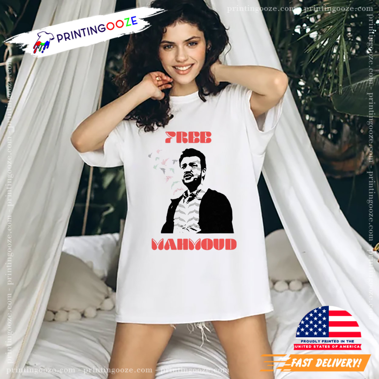 Free Mahmoud Khalil Support Social Justice And Democracy T-Shirt Free Mahmoud Khalil Support Social Justice And Democracy T-Shirt