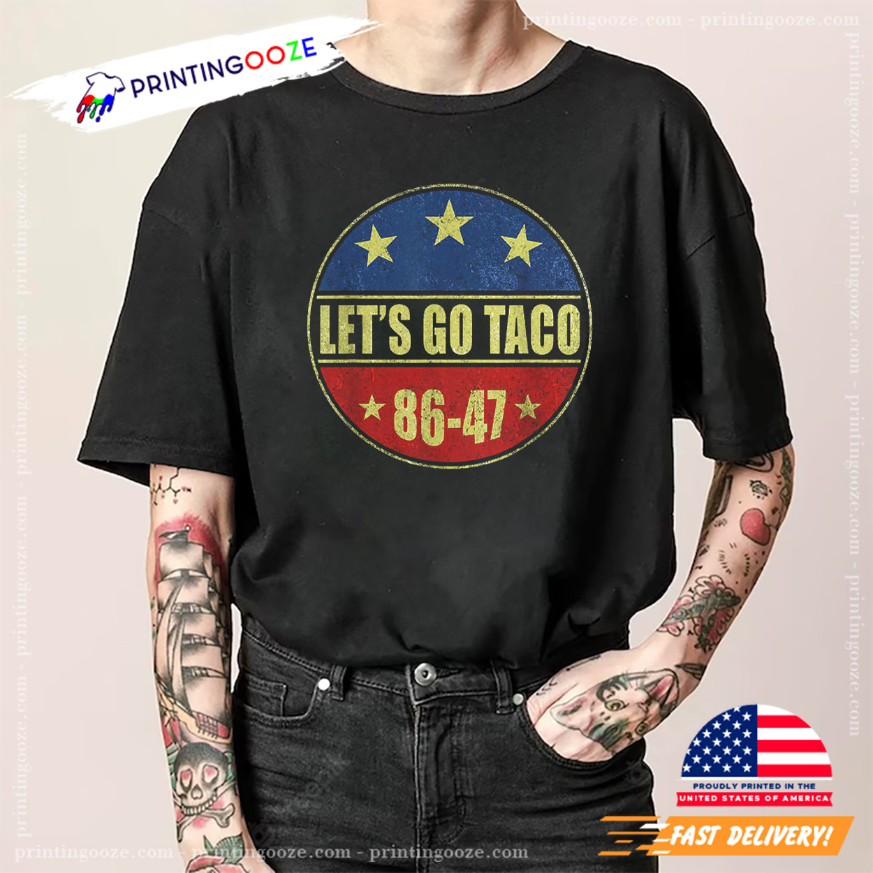 Funny Let's Go Taco Retro 8647 Shirt Funny Let's Go Taco Retro 8647 Shirt