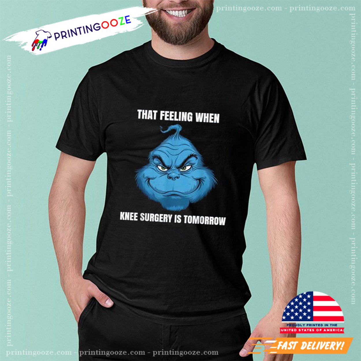 Funny That Feeling When Knee Surgery Is Tomorrow Meme T-Shirt Funny That Feeling When Knee Surgery Is Tomorrow Meme T-Shirt
