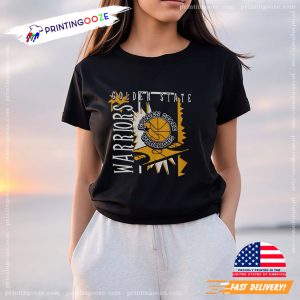 Golden State Warriors Retro ’90s Poster T Shirt 2