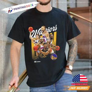 Golden State Warriors Starting 5 NBA 2025 T Shirts 2