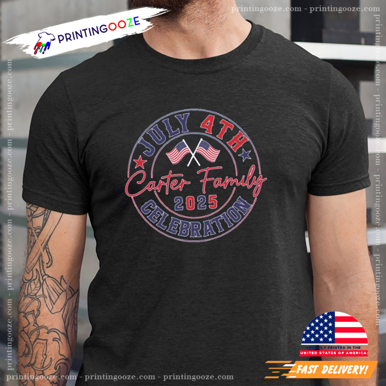 July 4th Carter Family 2025 Celebration Shirt July 4th Carter Family 2025 Celebration Shirt