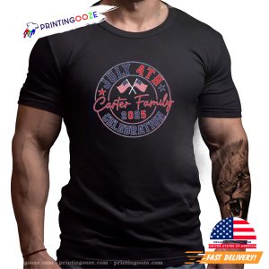 July 4th Carter Family 2025 Celebration Shirt 2