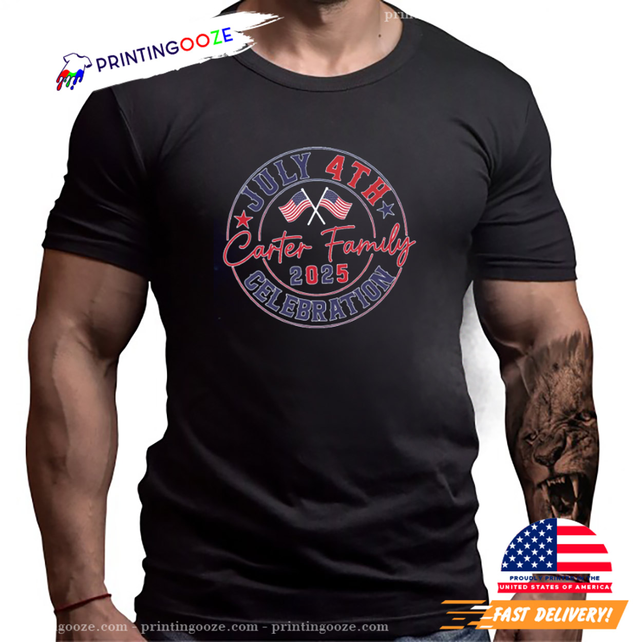 July 4th Carter Family 2025 Celebration Shirt July 4th Carter Family 2025 Celebration Shirt