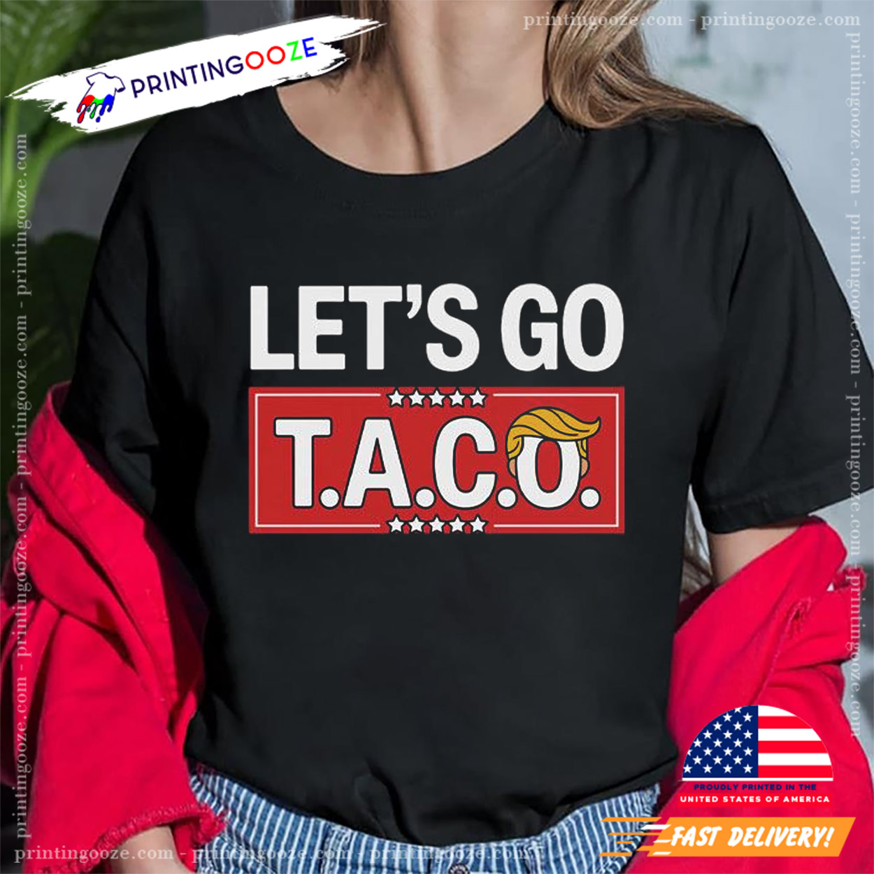 Let's Go Taco Trump Political Humor T-Shirt Let's Go Taco Trump Political Humor T-Shirt