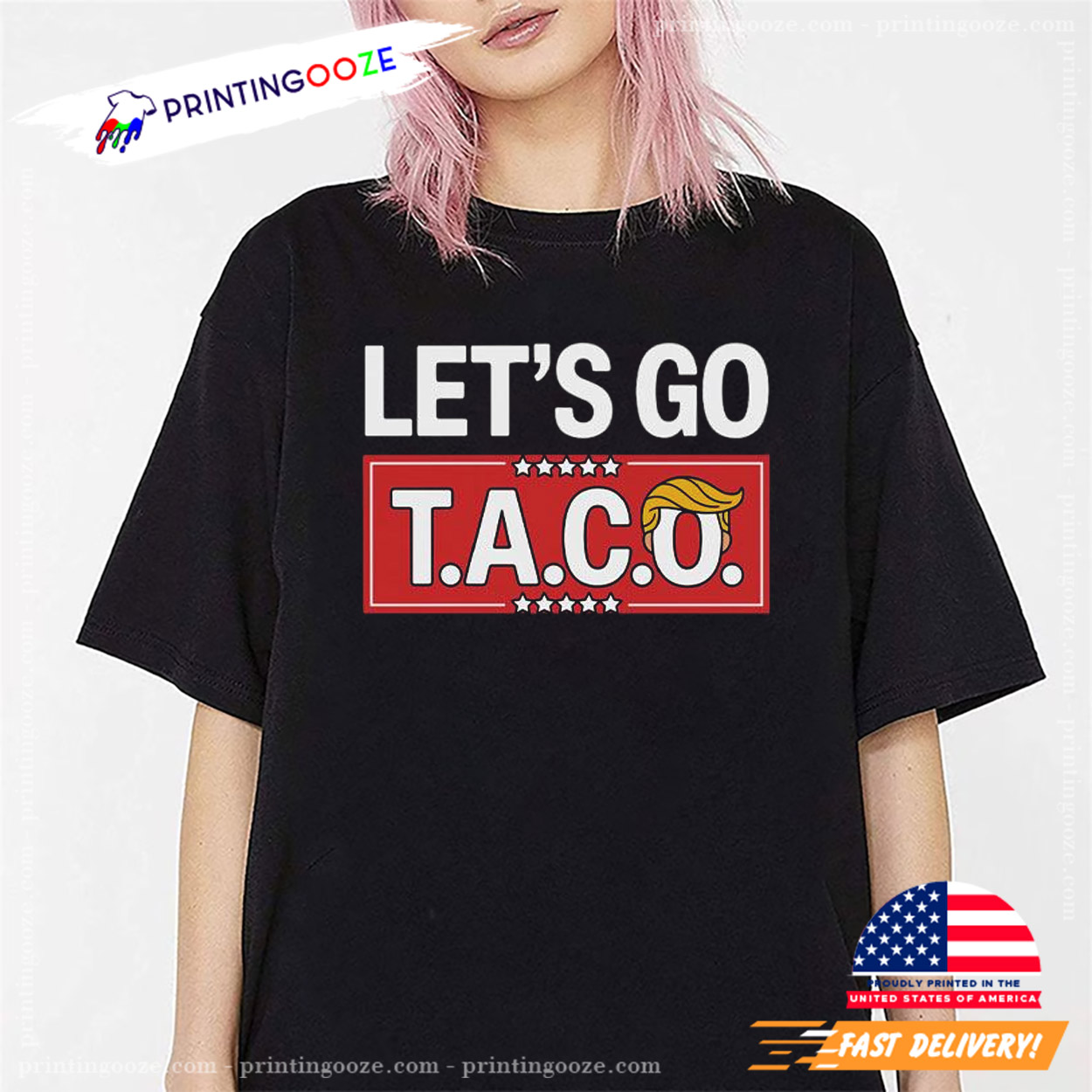 Let's Go Taco Trump Political Humor T-Shirt Let's Go Taco Trump Political Humor T-Shirt