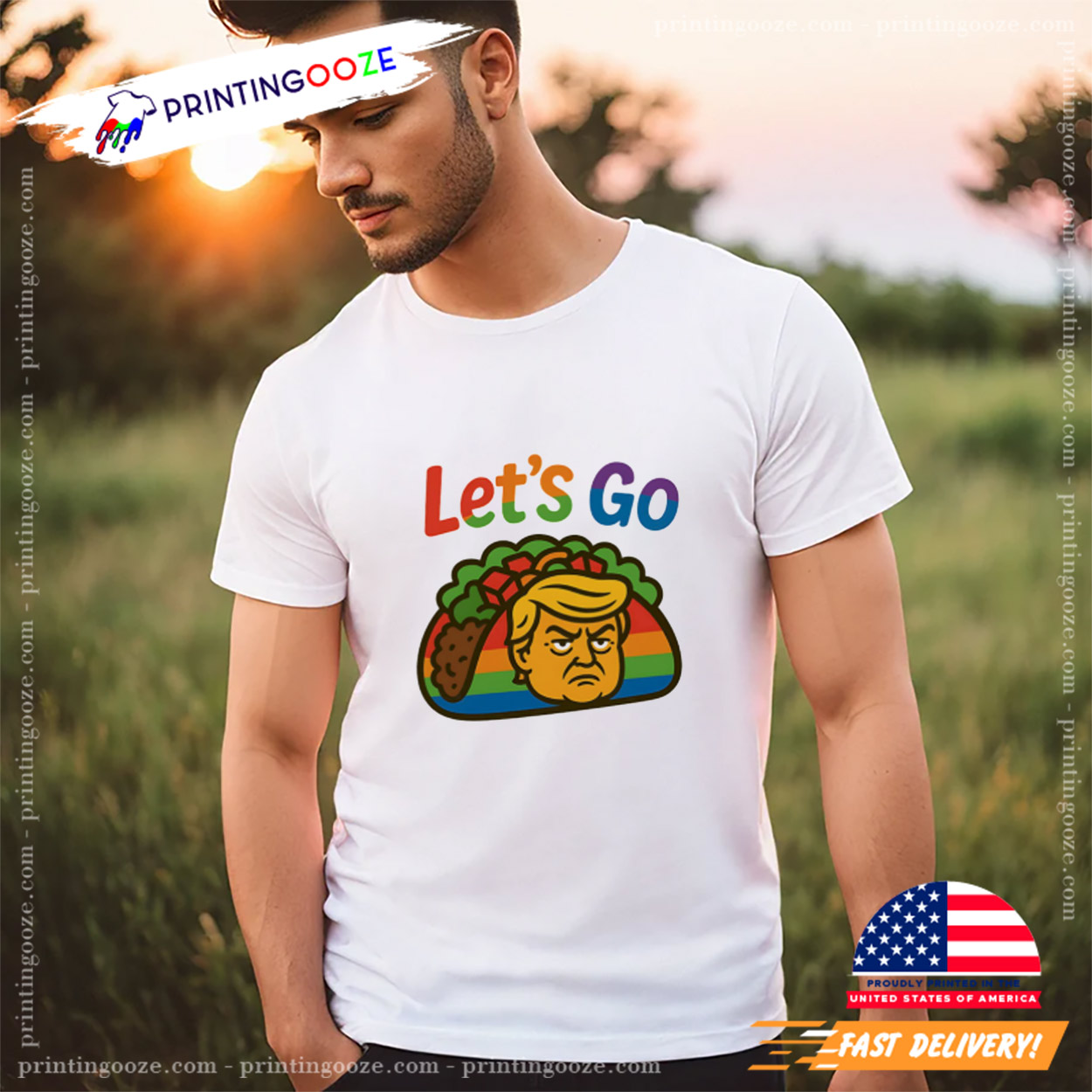 Let’s Go Taco Pride Trump Unisex T-shirt Let’s Go Taco Pride Trump Unisex T-shirt