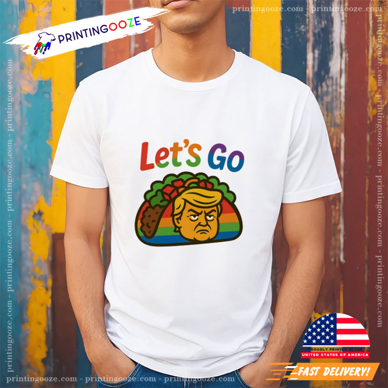 Let’s Go Taco Pride Trump Unisex T-shirt Let’s Go Taco Pride Trump Unisex T-shirt