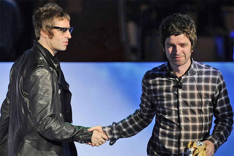 Liam and Noel Gallagher
