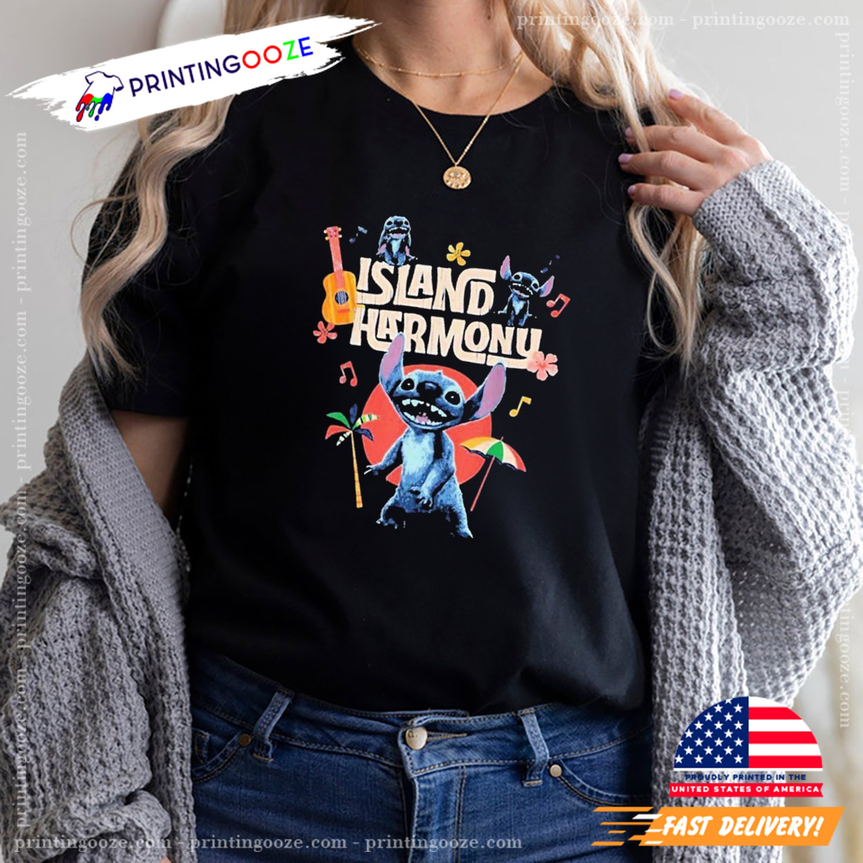 Lilo And Stitch Island Harmony T-shirts Lilo And Stitch Island Harmony T-shirts