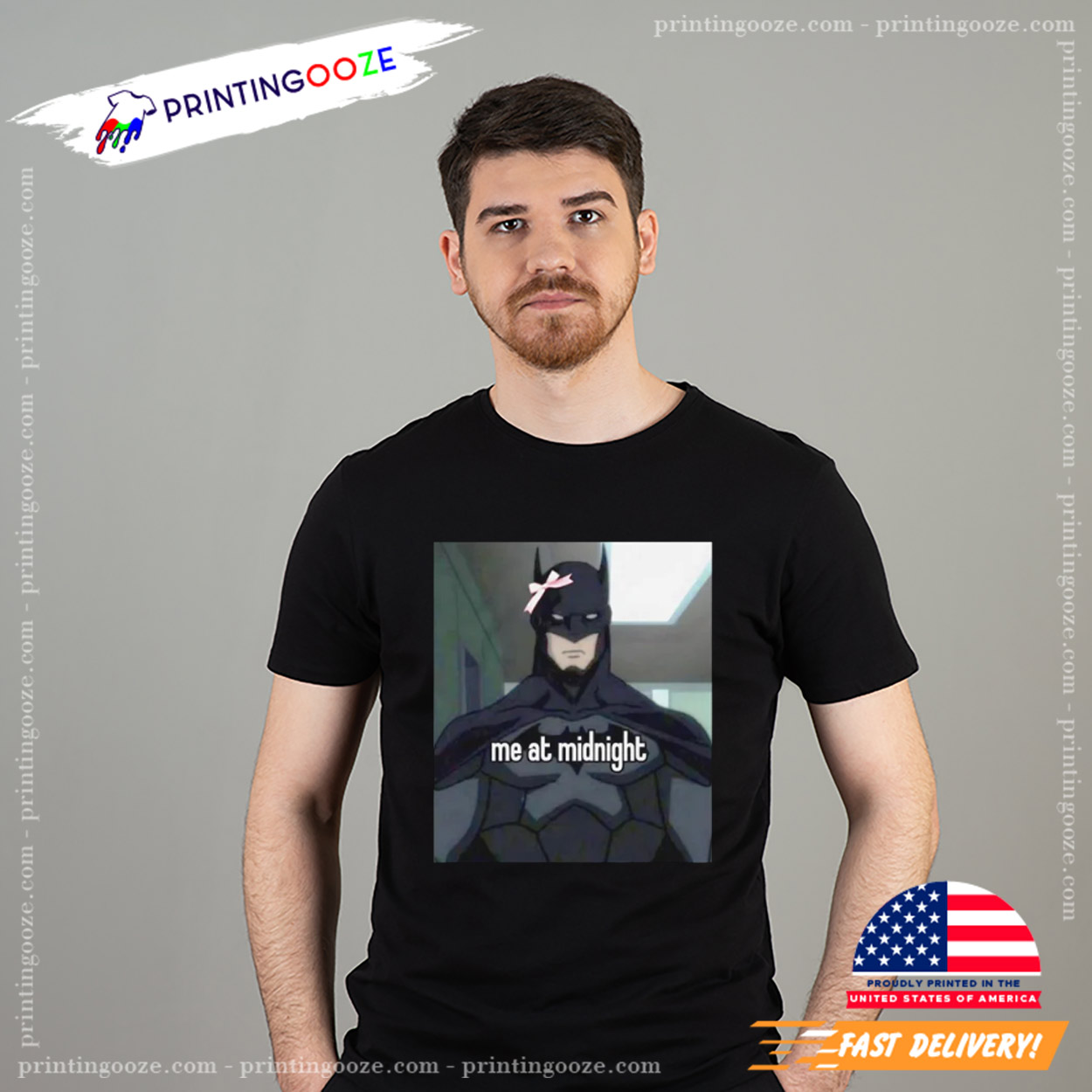Me At Midnight Coquette Superhero Pink Meme T-Shirt Me At Midnight Coquette Superhero Pink Meme T-Shirt
