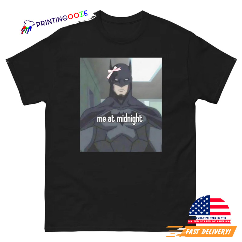 Me At Midnight Coquette Superhero Pink Meme T-Shirt Me At Midnight Coquette Superhero Pink Meme T-Shirt
