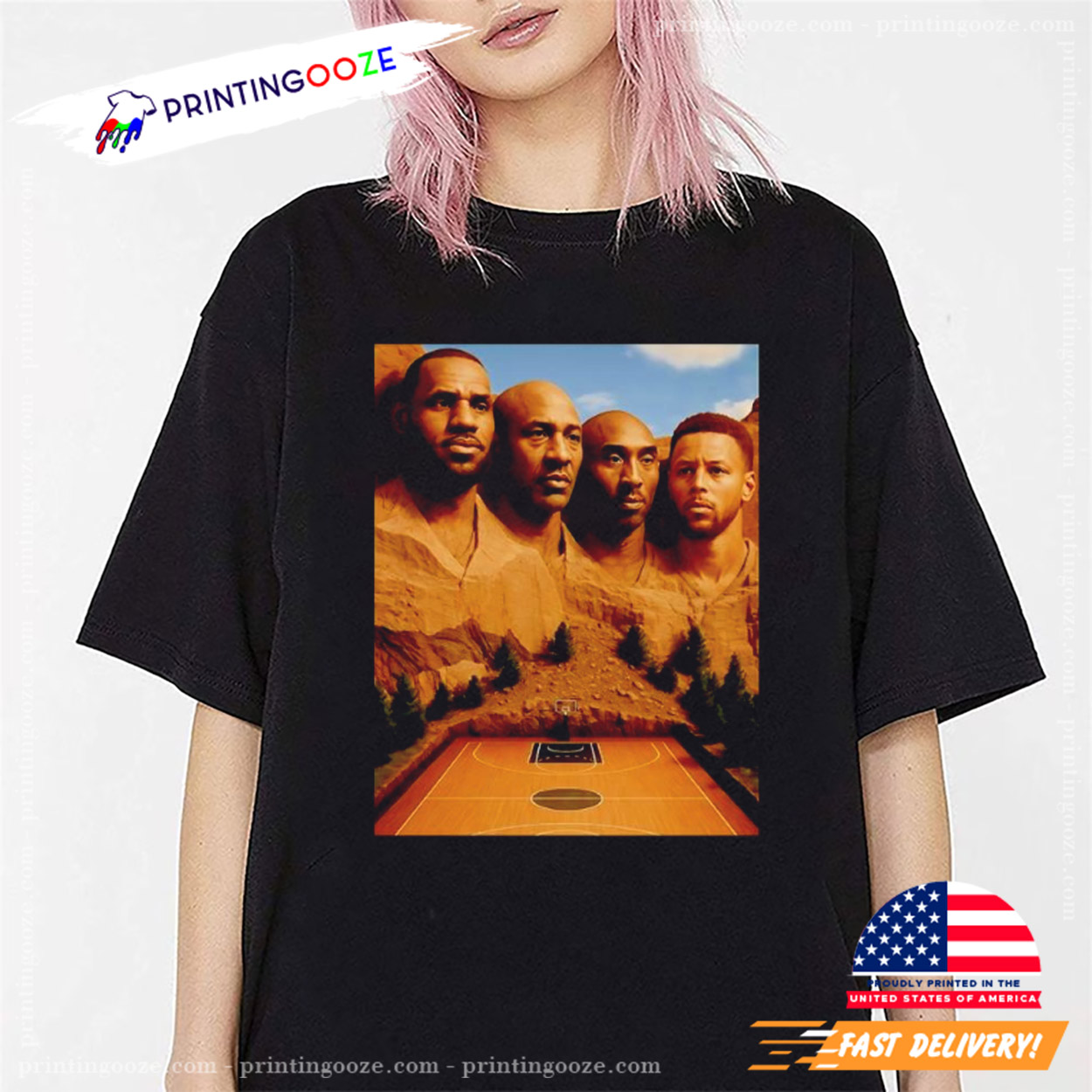 Mount Rushmore James Jordan Bryant Curry NBA Best Players Ever Shirt Mount Rushmore James Jordan Bryant Curry NBA Best Players Ever Shirt