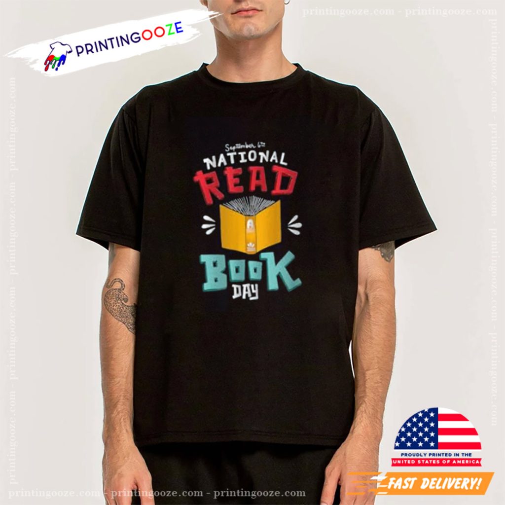 National Read A Book Day Shirt, Gift For Book Lovers