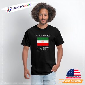No War With Iran Learn From The Past Shirt 3