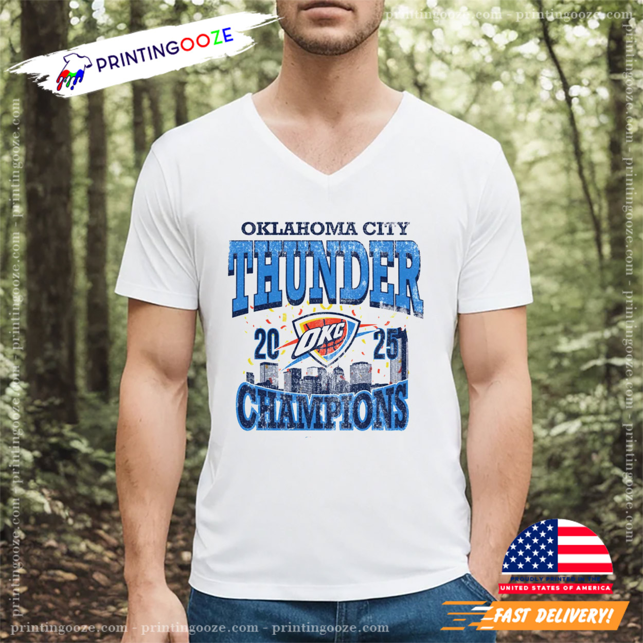 OKC THUNDER 2025 NBA CHAMPIONS Shirt OKC THUNDER 2025 NBA CHAMPIONS Shirt