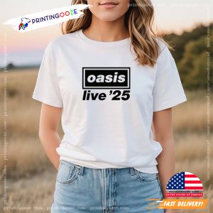Oasis Live 25 Tour T Shirt 2